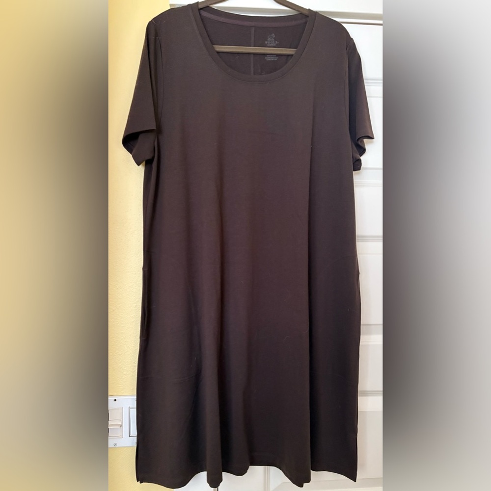 Woolx French Roast Georgie Dress - New - 1X